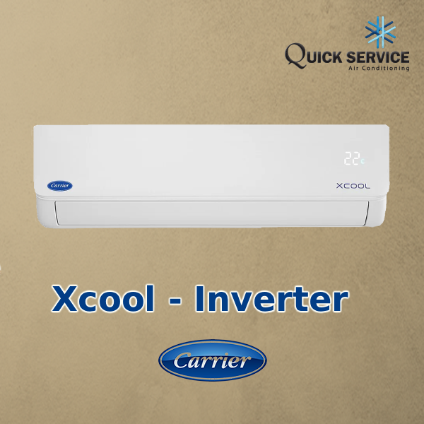 تكييف كاريير X-Cool انفرتر موفر للطاقة 3 حصان بارد ساخن